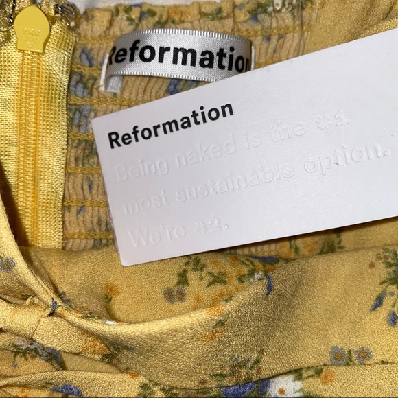 Reformation Floral Mini Dress - Picture 8 of 14